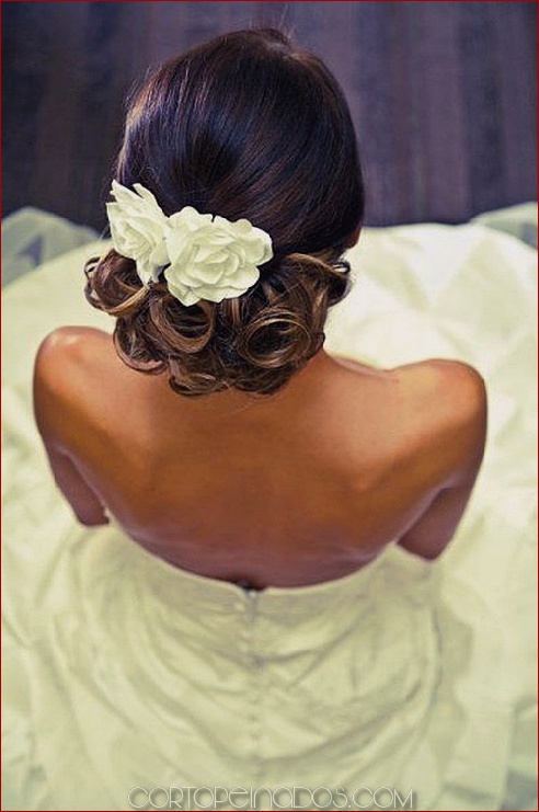 28 peinados de boda negro para una apariencia elegante