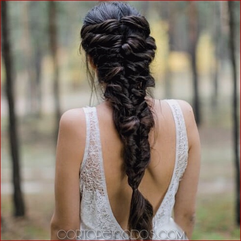 50 peinados inolvidables de boda para cabello largo