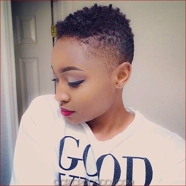 18 impresionantes peinados cortos para mujeres negras
