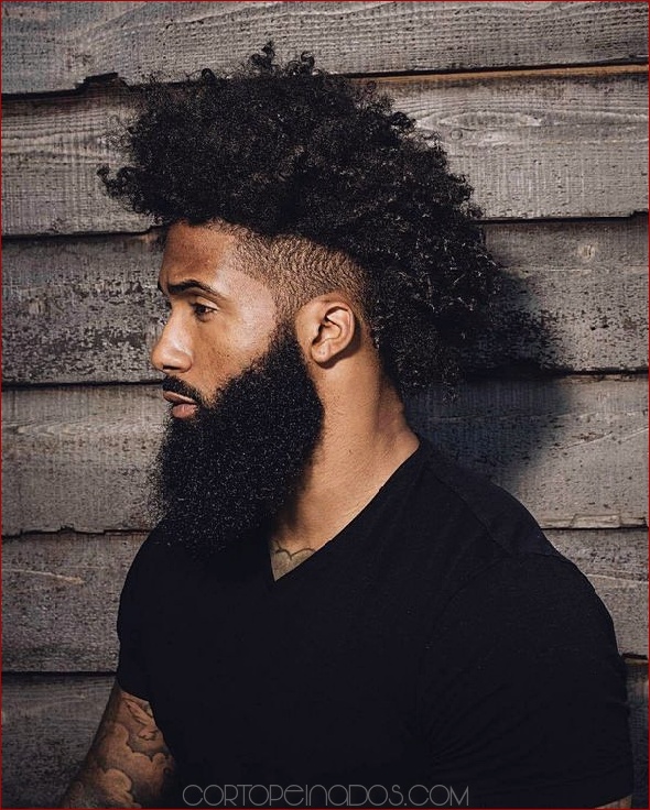 82 ideas frescas para peinados de hombre negro