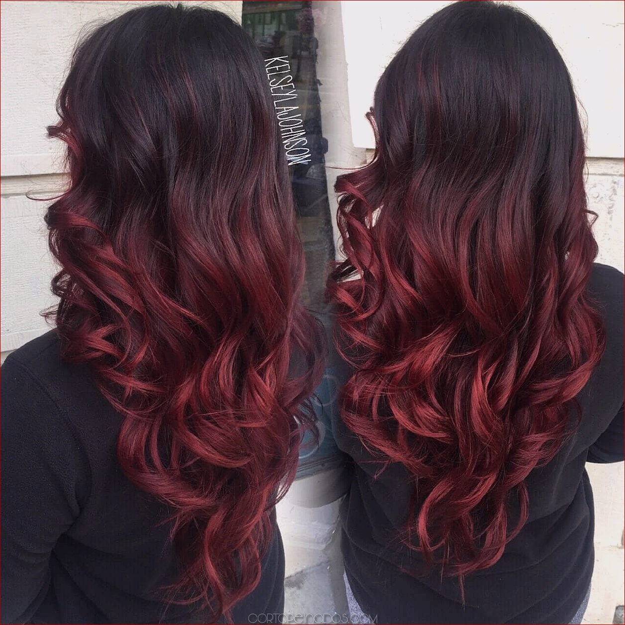 Los 27 peinados rojos más calientes de Ombre