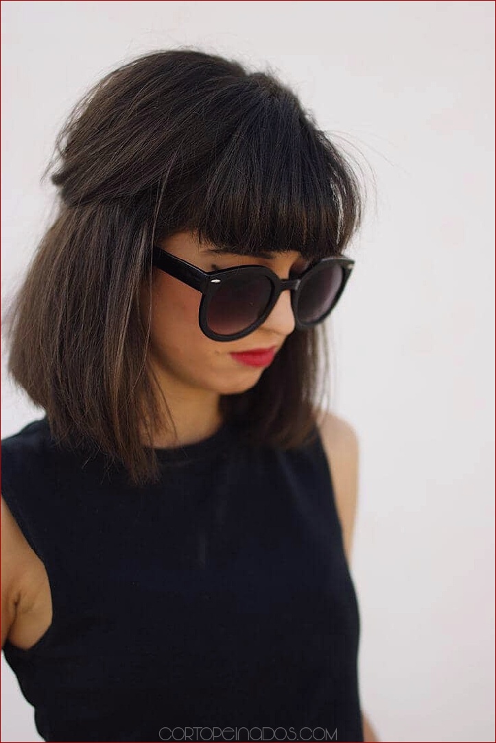 50 maneras de usar el pelo corto con flequillo para una nueva apariencia fresca