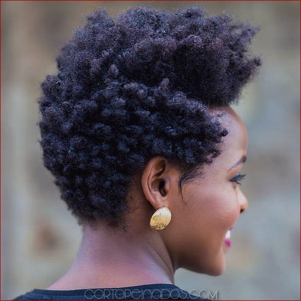 Peinados cortos para mujeres negras