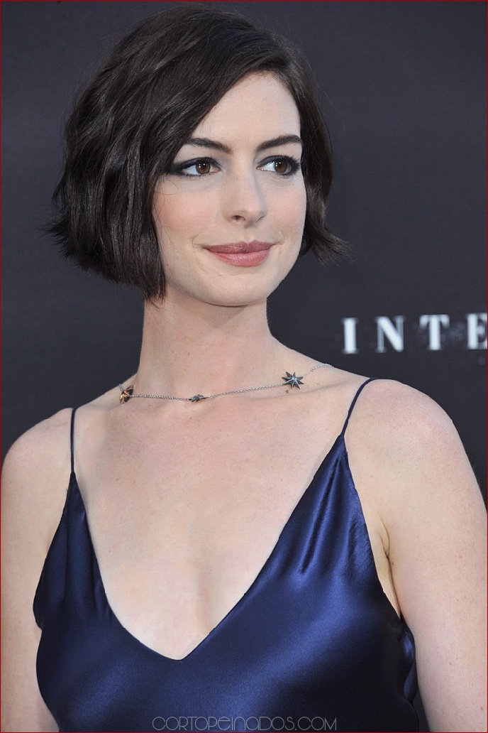 Corte de pelo de Anne Hathaway: 35 estilos de peinados de Anne Hathaway