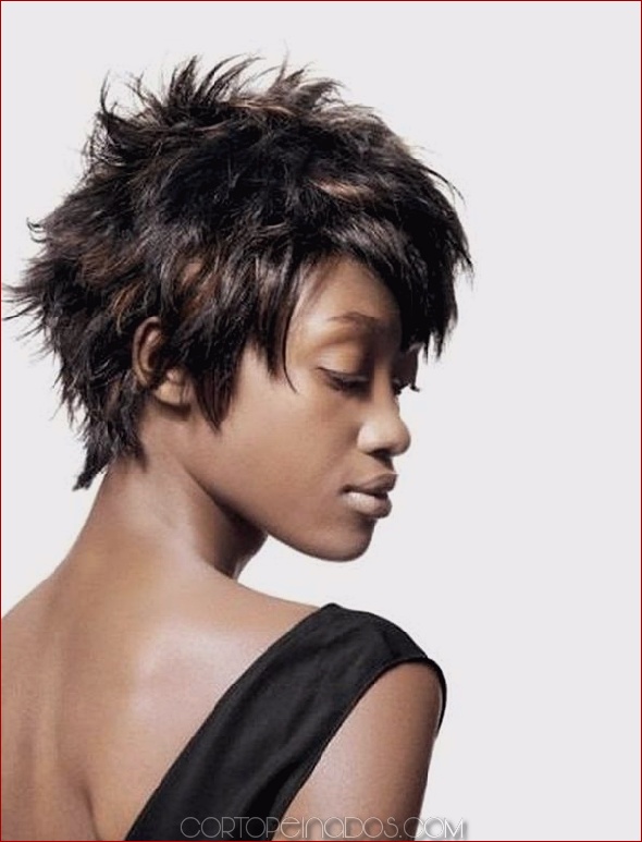 Peinados cortos para mujeres negras
