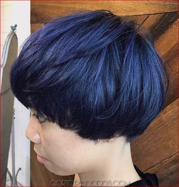 87 fantásticas ideas para el cabello azul y negro