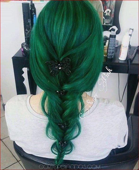 71 Ideas Para Teñir El Cabello Verde Que Te Encantarán