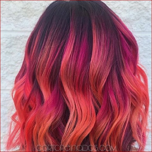 50 color de pelo feliz para las ideas de verano