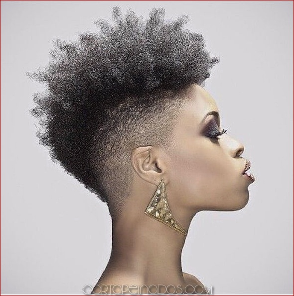 Peinados Mohawk más impresionantes para las mujeres negras