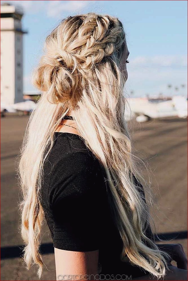 30 peinados bohemios para que las mujeres se vean diferentes y deslumbrantes