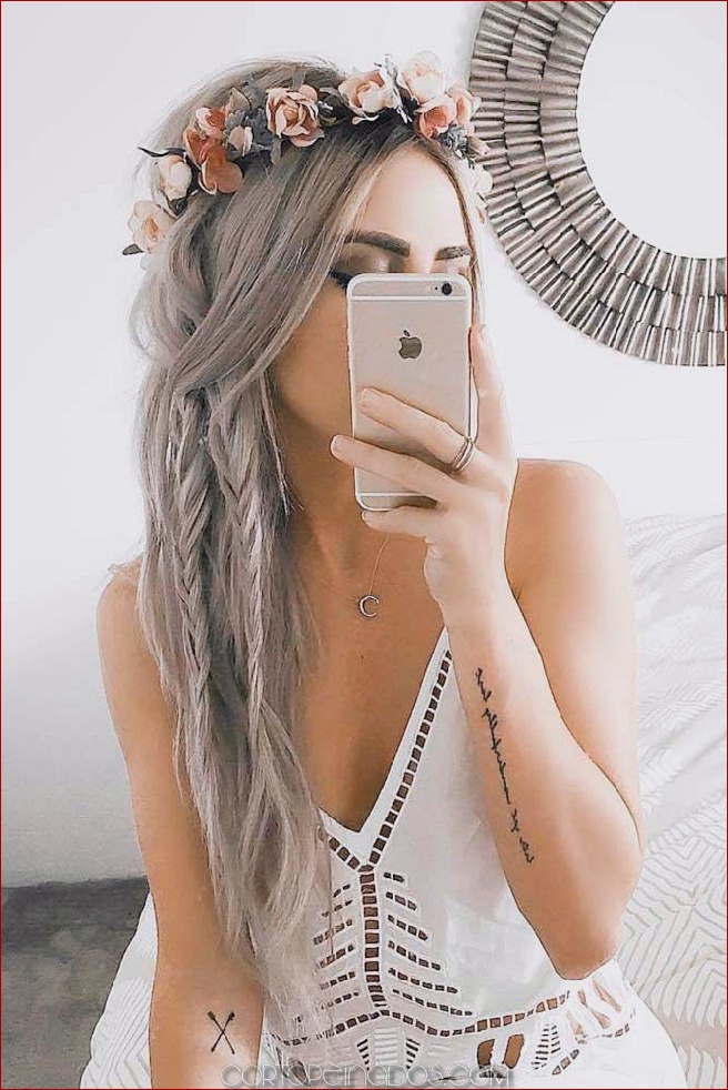 30 peinados bohemios para que las mujeres se vean diferentes y deslumbrantes