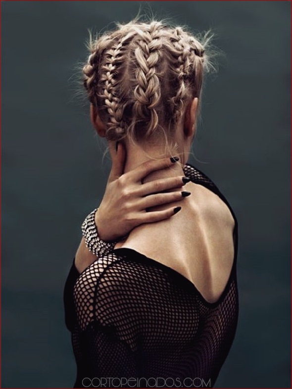19 Cornrows peinados para que las mujeres se vean suntuosas
