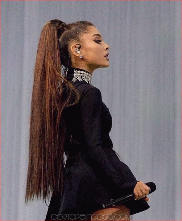 65 fabulosos peinados de Ariana Grande que te encantarán