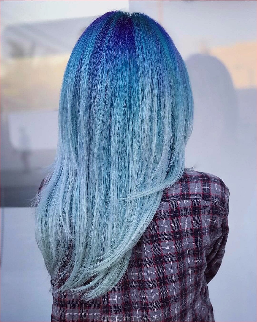 27 Super Cool Blue Ombre Peinados