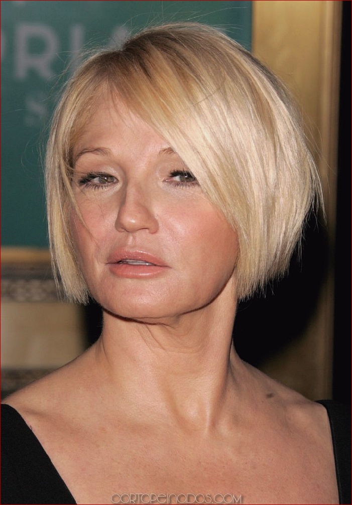 15 peinados para mujeres mayores de 50 años con caras redondas