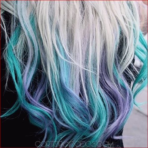 50 colores de cabello de sirena e ideas de estilo