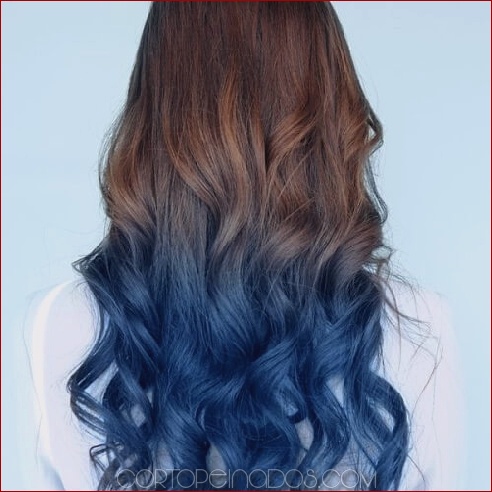 50 Super Cool Blue Ombre Hair Styles