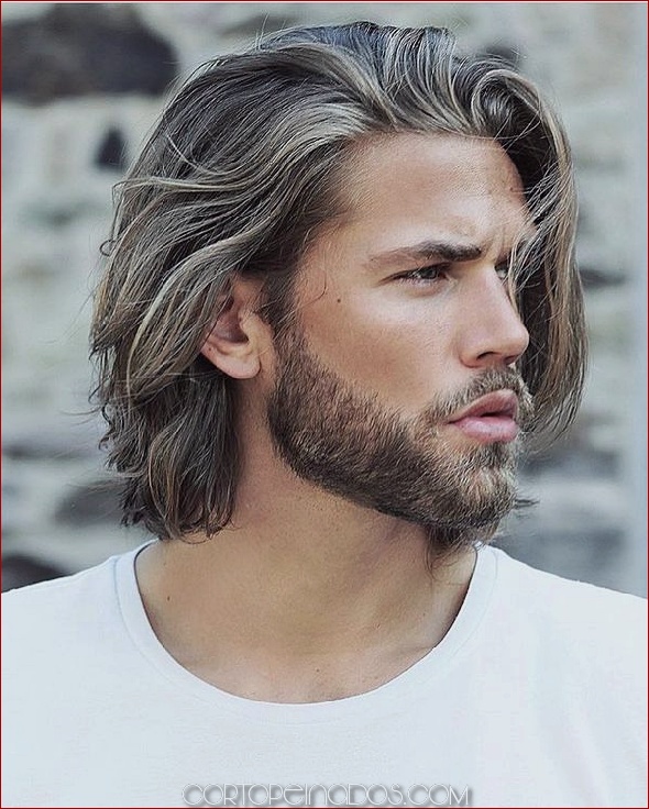 Peinados de longitud media para hombres