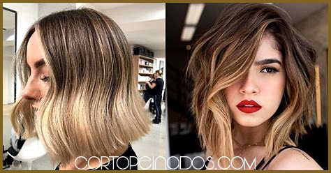 Bob con Mechas Balayage: Tendencia en Coloración