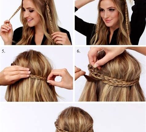 Ideas para recoger el cabello largo