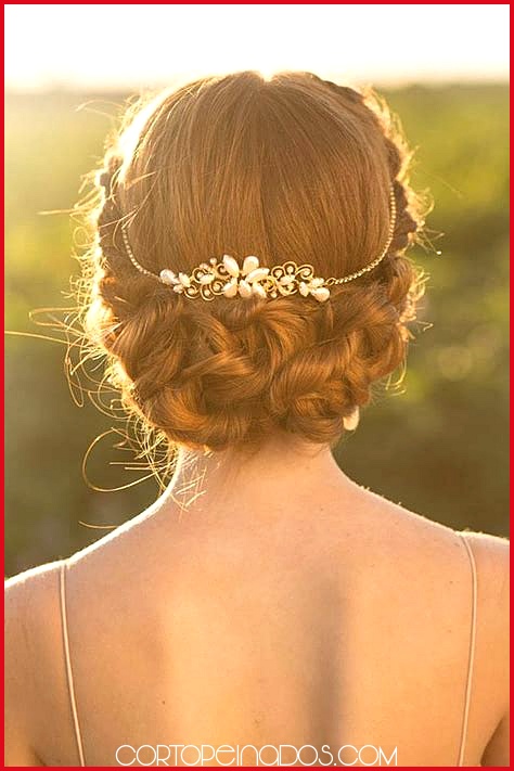 Peinados de boda elegantes y sencillos para novias
