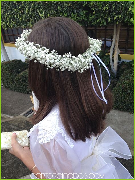 Peinados de boda para novias con cabello largo y liso
