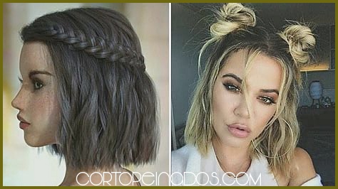 Peinados de moda para cabello corto 2024