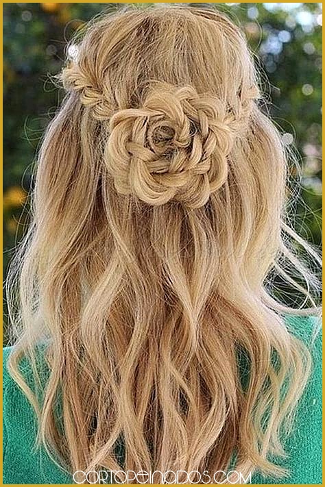 Peinados de Trenza con Accesorios: Originalidad y Elegancia