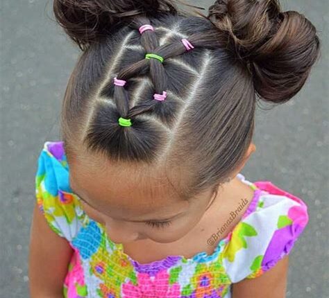 Peinados ombre creativos para niñas y adolescentes