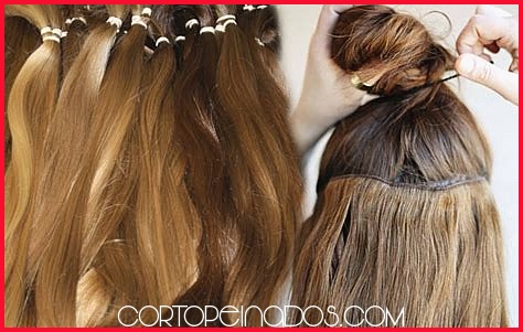 Peinados para cabello largo con extensiones