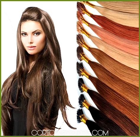 Peinados para cabello largo con extensiones