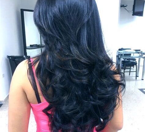 Peinados para cabello largo en capas