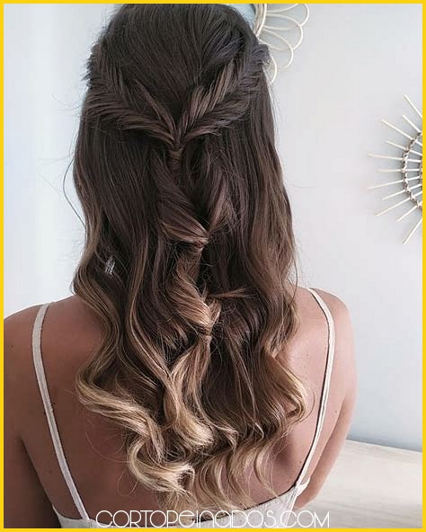 Peinados para novias con cabello largo