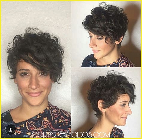 Peinados pixie para cabello rizado: consejos y trucos