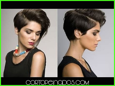 Peinados pixie para mujeres con cabello corto