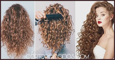 Peinados rizados para mujeres con pelo largo