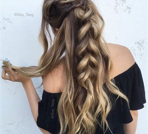 Tendencias en peinados para cabello largo